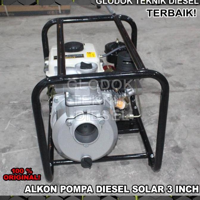 Pompa Diesel Solar Mesin Pompa Air Sawah Irigasi Alkon 3 Inch TERBAIK