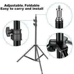new tripod panjang 2.1 meter tripod handphone hp u holder kaki stabilizer 1m 1.6m dan 2.1meter / uni