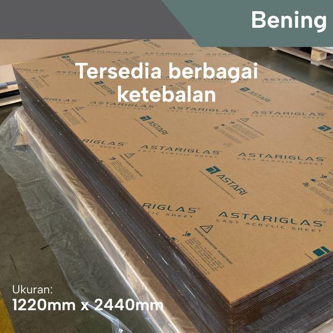 CIPTAMIKA  Acrylic Lembaran 2mm Clear 122x244 astariglas