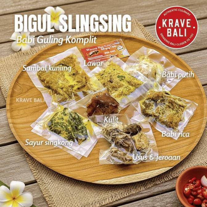 Bigul Slingsing Babi Guling 200 gr - Makanan Khas Bali - Krave Bali