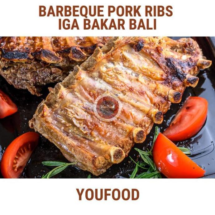 BBQ PORK RIBS BALI - Full Slab - Iga Bakar BBQ Babi Bali - (MATANG)