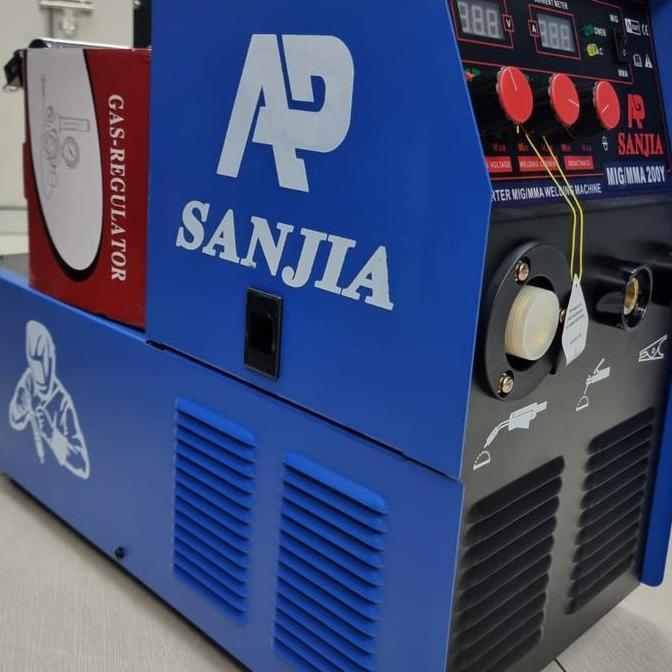 BEBAS ONGKIR - mesin las mig 200A co2 listrik 1'phase