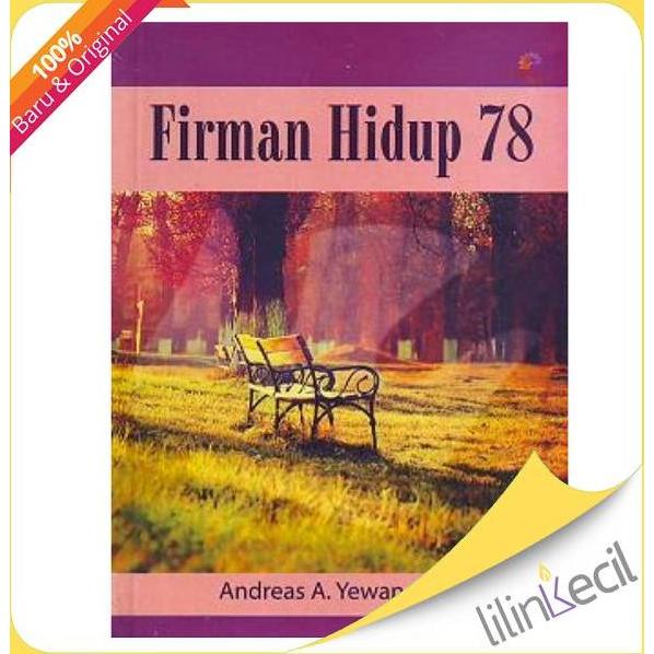 Ready Buku Firman Hidup 78 (Andreas A. Yewangoe)