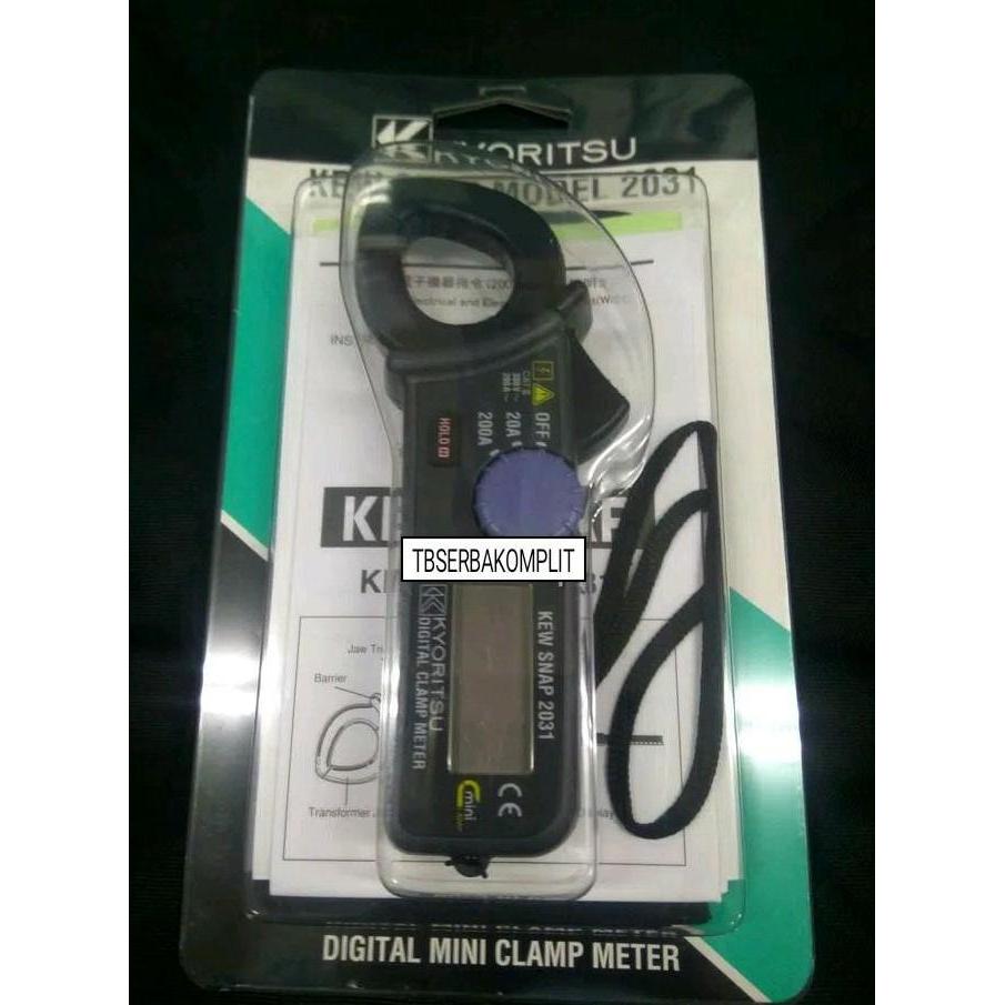 Kyoritsu 2031 Mini Digital Tang Ampere Meter Ac Clamp Meter Kew2031