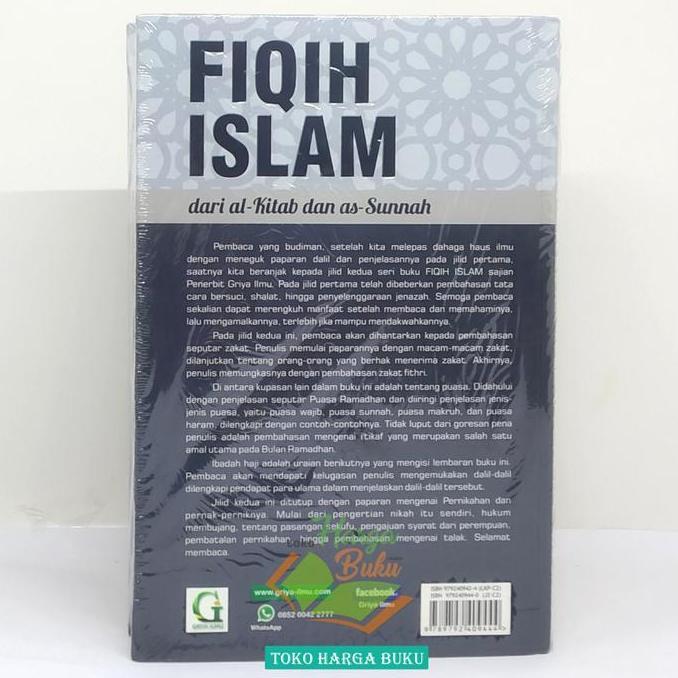 Ready Fiqih Islam dari Al-Kitab dan As-Sunnah JILID 2 Buku Fikih Islam GI