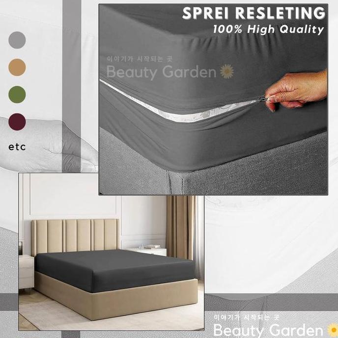 TERLARIS SPREI RESLETING SARUNG KASUR BUSA TINGGI 20,30 SPREI 90X200 | 100X200 | 120X200 SEPRAI PREM