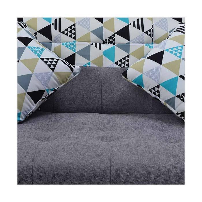 Olc Ivanka Two Tone Triangle SofaBed [Khusus Jabodetabek]