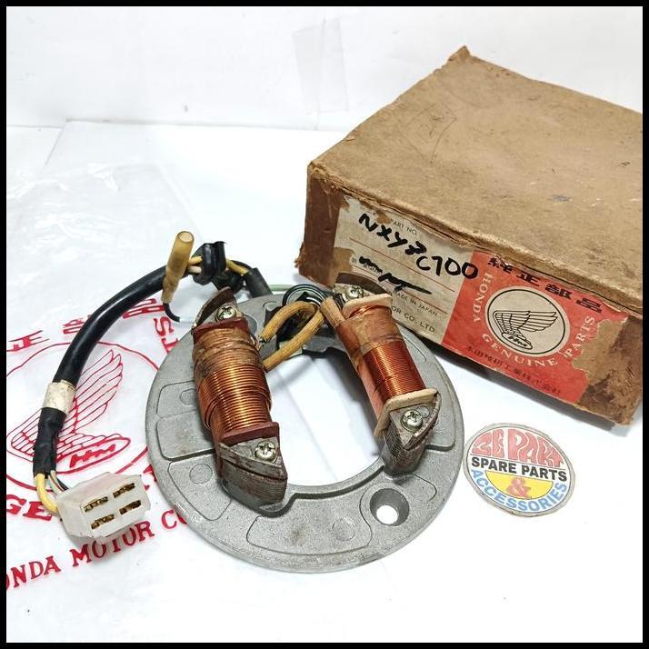 HOT DEAL SPUL SPOOL ASSY C700 C800 SUPER CUB SET SPULL MAGNET LAMPU PIRINGAN DUDUKAN 