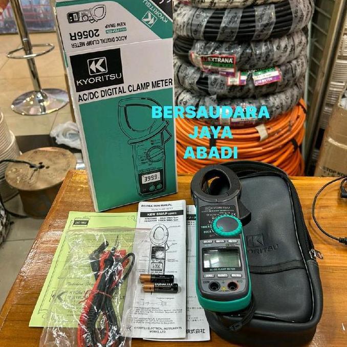 Kyoritsu 2056R Digital Clamp Meter Tang Amper Ac/Dc Original/Tang Amper 2056R Kyoritsu