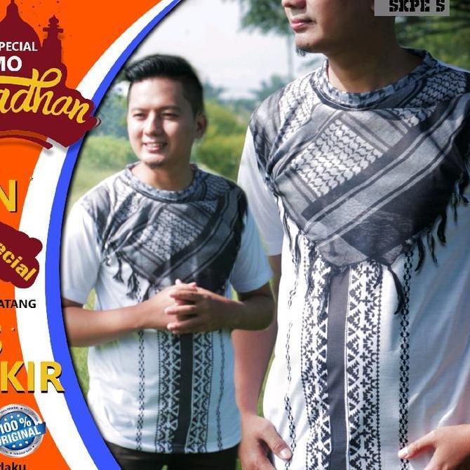 kaos pria printing 3d motif koko sorban 5