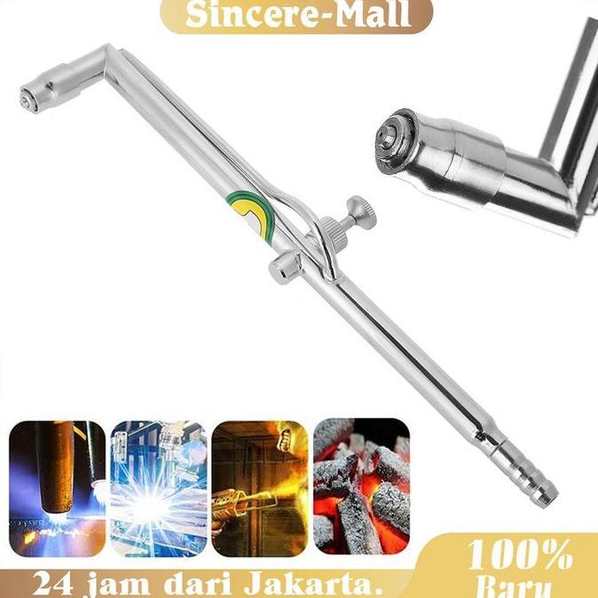 DIKARTELLA Mini Alat Las Kuningan Torch Kepala Las Manual Perhiasan Obor Las
