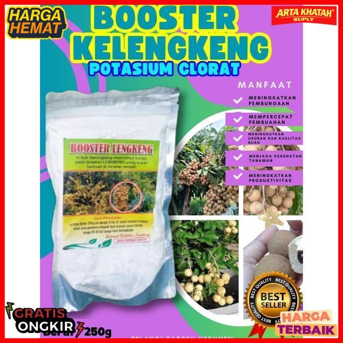 Terbaik  Booster Buah Kelengkeng Kcl03 Murni, Booster Buah Kelengkeng Kcl03 Murni 250Gram