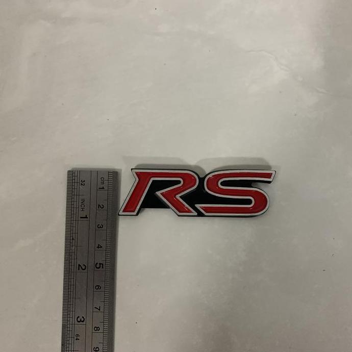 Emblem RS logo grill dan bagasi Honda Toyota Ford