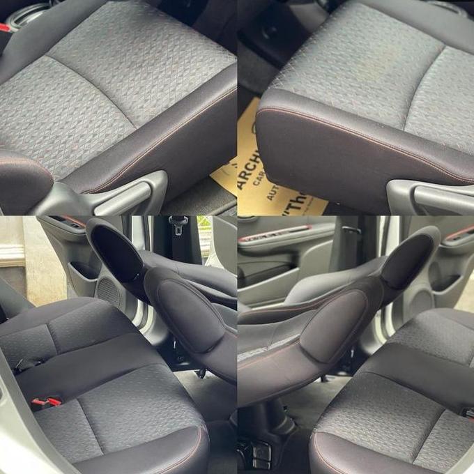 Kain Jok Mobil Brio RS original 2017 - 2019 Hitam Orange