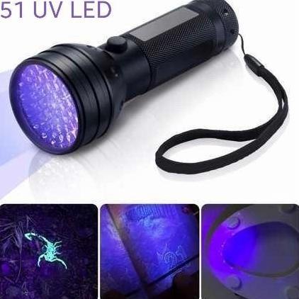 AWAYESH LAMPU SENTER 51 UV LED ULTRAVIOLET CEK UANG BEKAS JEJAK
