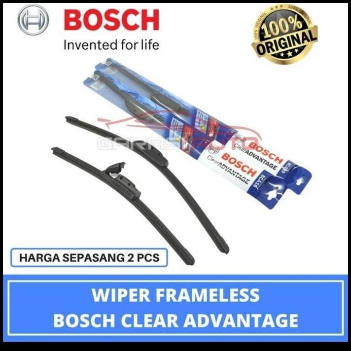 DISKON WIPER BOSCH ORIGINAL MOBIL AVANZA/XENIA 2004-2011 FRAMELESS 20&16 
