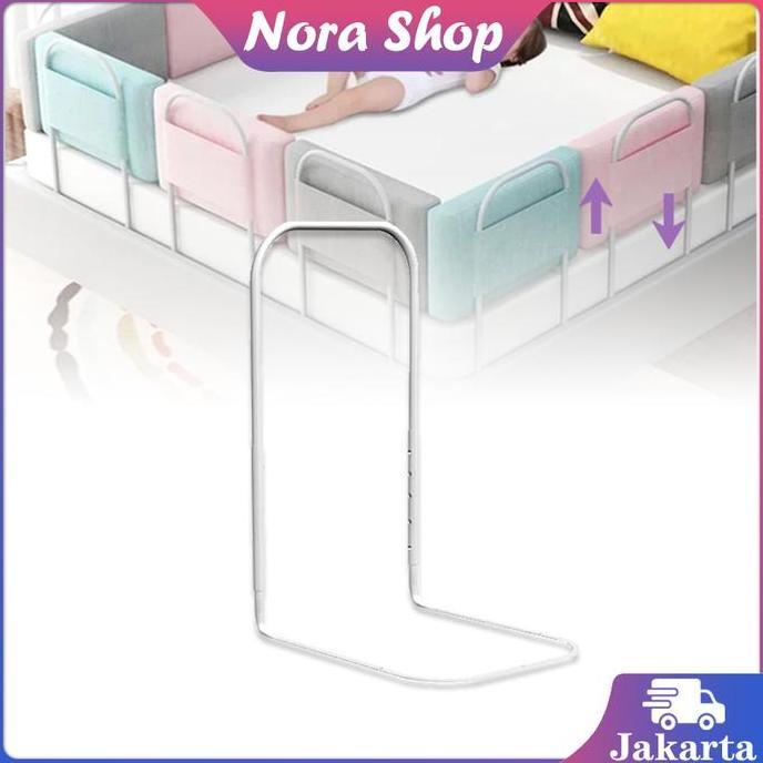 DIKARTELLA Orang Sakit Safety Bed Rail / Bed Safety Assist Rail / Pegangan Kasur Adjustable