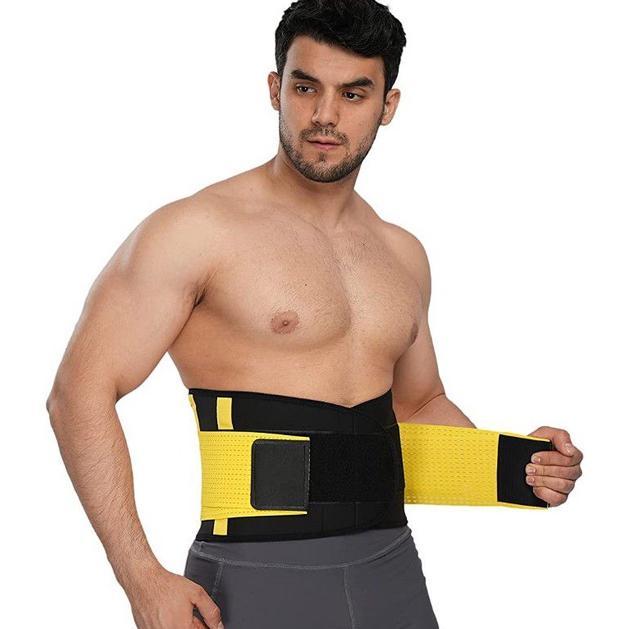 NEW KORSET HOT SHAPERS PRIA PELANGSING PERUT BUNCIT KORSET OLAHRAGA PRIA WANITA / KORSET SABUK PEMBA