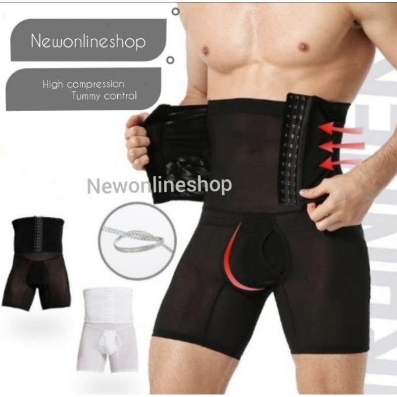 NEW KORSET PRIA / KORSET CELANA COWOK BODY SHARPER PELANGSING PERUT BUNCIT FOR MEN CORSET LAKI LAKI 