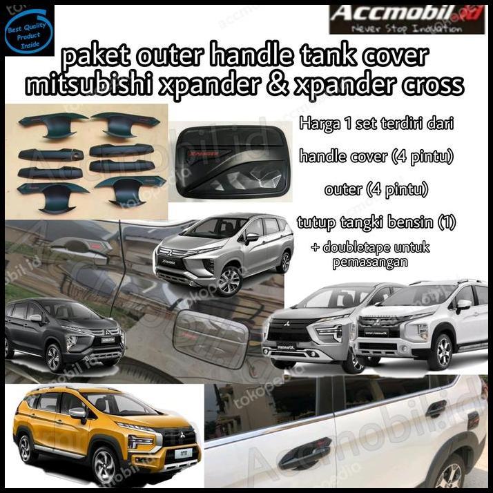 TERBARU PAKET OUTER HANDLE TUTUP TANGKI MITSUBISHI XPANDER / XPANDER CROSS