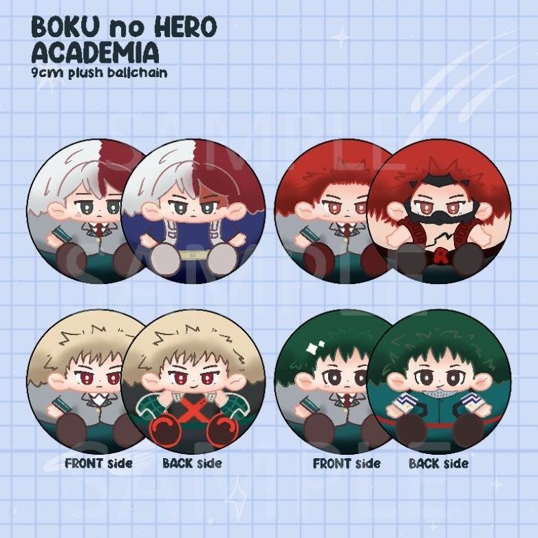Plush Keychain- Boku no Hero Academia