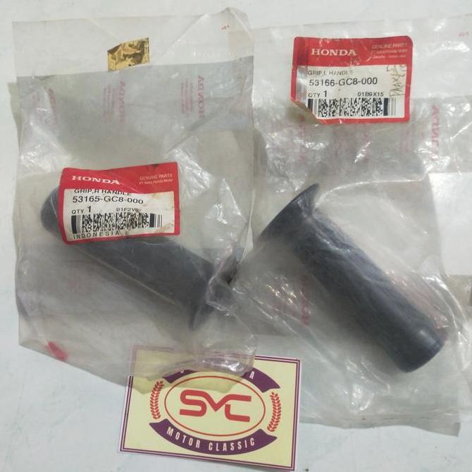 Promo handgrip grip handfap karet gas astrea grand prima star kanan kiri ORI AHM Diskon