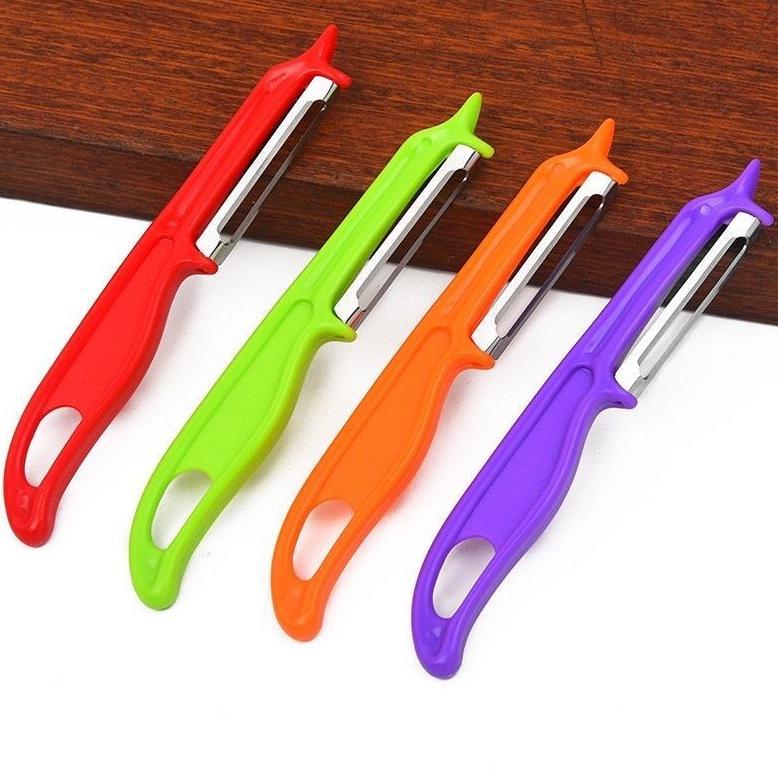 PROMO TERBARU Peeler mini Pisau Kupas Buah Stainless Pisau Pengupas Kulit Buah & Sayur Serbaguna fru