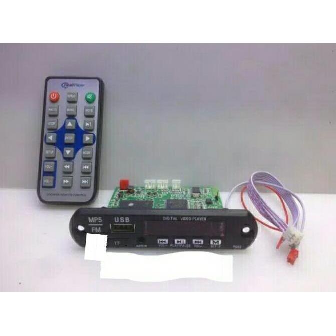 TERBARU - MODUL MP5 VIDEO PLAYER FM RADIO KIT MP5 VIDEO PLAYER FM RADIO