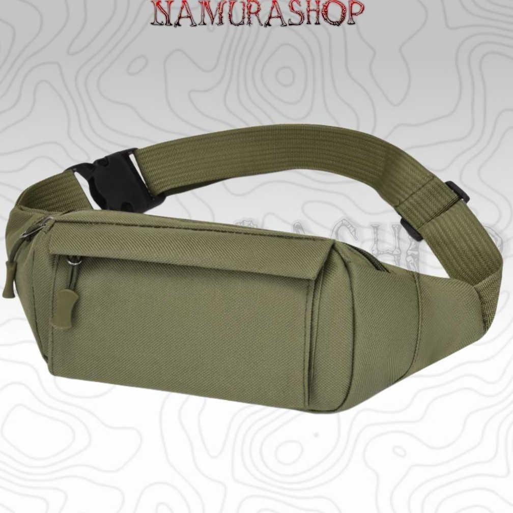 [T.6021] Tas Pinggang Pria Model Terbaru/ Tas Pinggang Pria Tactical/ Tas Selempang Pria/ Tas Model 
