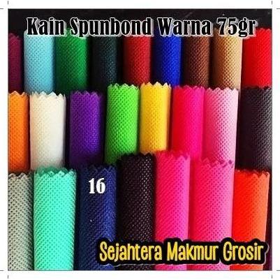 Kain Bahan Tas Spunbond / Kain Furing Tebal / Spunbond Warna 100gr