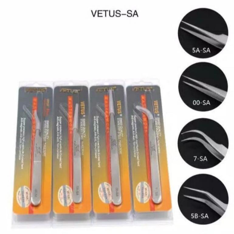 NEW PINSET VETUS ORIGINAL PINSET LURUS BENGKOK PINSET VOLUME VETUS ORIGINAL [terbaik][terlaris]