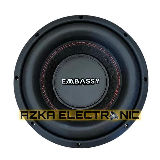 HARGA TERBAIK - Speaker Subwoofer 10 Inch Embassy ES-1044 500 Watt