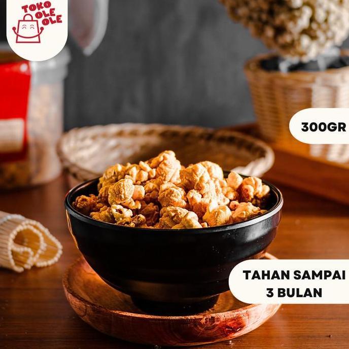 Popcorn Rasa Caramel Coklat Keju Premium Jagung Popcorn Camilan Snack Jagung 300gr