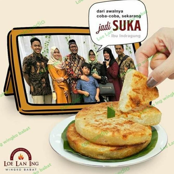 Loe Lan Ing Wingko Babat Medium