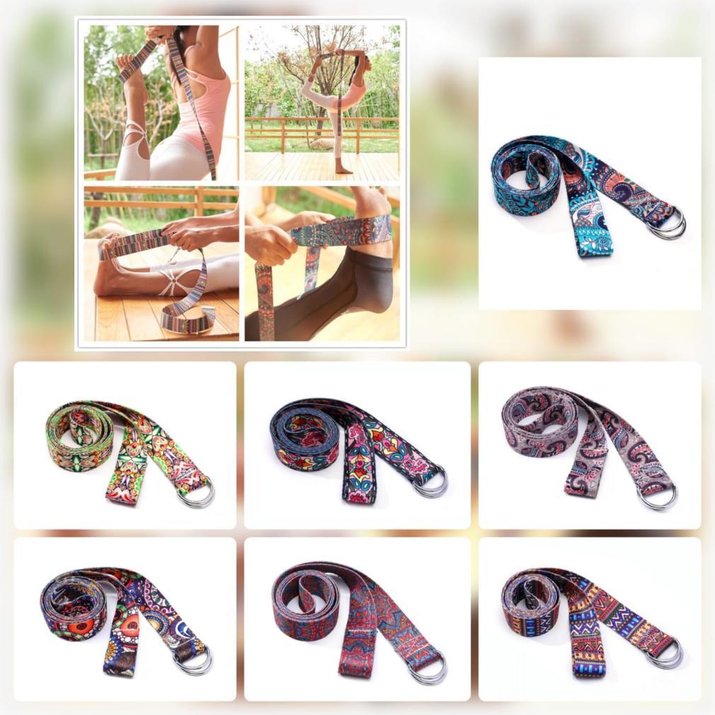 FAVORIT STRAP YOGA PREMIUM POLOS / STRAP YOGA MOTIF / BELT YOGA MOTIF / BELT BESI YOGA / DRING YOGA 