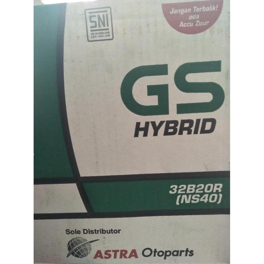 Accu/aki mobil ns40(32ah) avanza, xenia. Dll