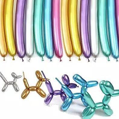 Balon Latex TWIST CHROME