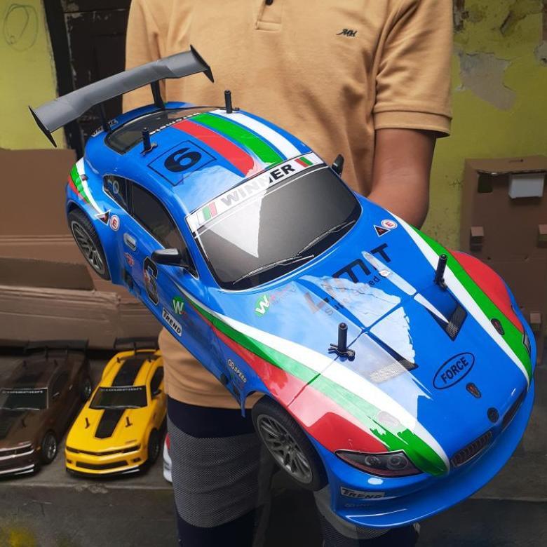 FREE ONGKIR RC DRIFT MOBIL REMOTE CONTROL SEDAN DRIFT BESAR SCALE 1:10 BATRE CASH