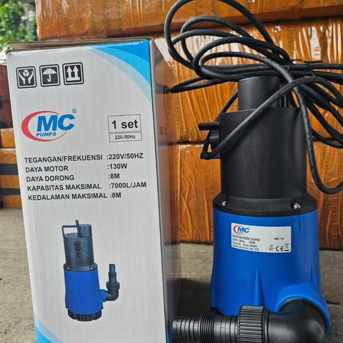 Mesin Pompa Air (pompa Celup/Rendam) SMC 130 Non Automatic original