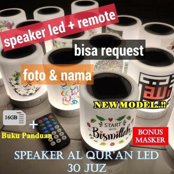 Speaker AlQuran LED+LAYAR DISPLAY 30 JUZ