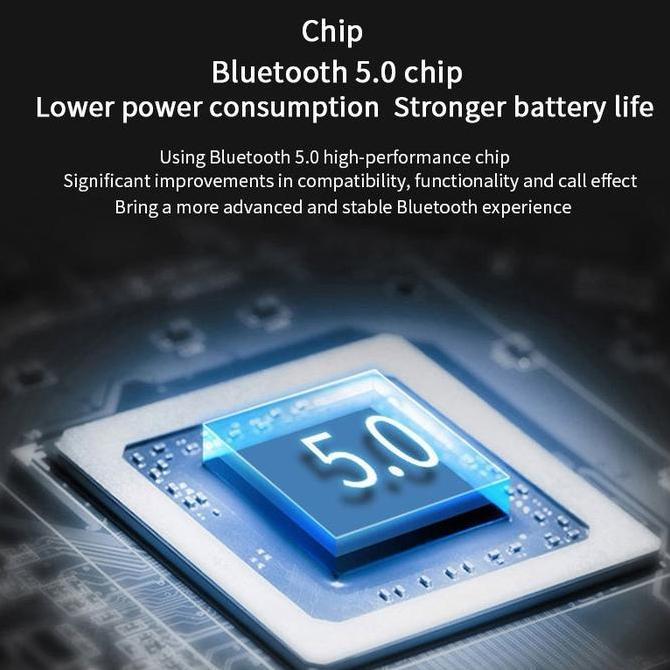 Headset Bluetooth Earphone Nirkabel Headphone Konduksi Tulang Tahan