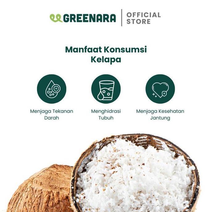 Kelapa Parut Kering 1 Kg / Dessicated Coconut