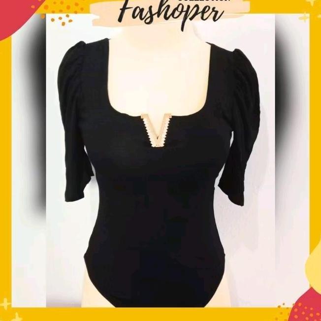Bodysuit Atasan Lengan Bodysuit Atasan Lengan Panjang Panjang/Pendek Wanita Bangkok Var4023