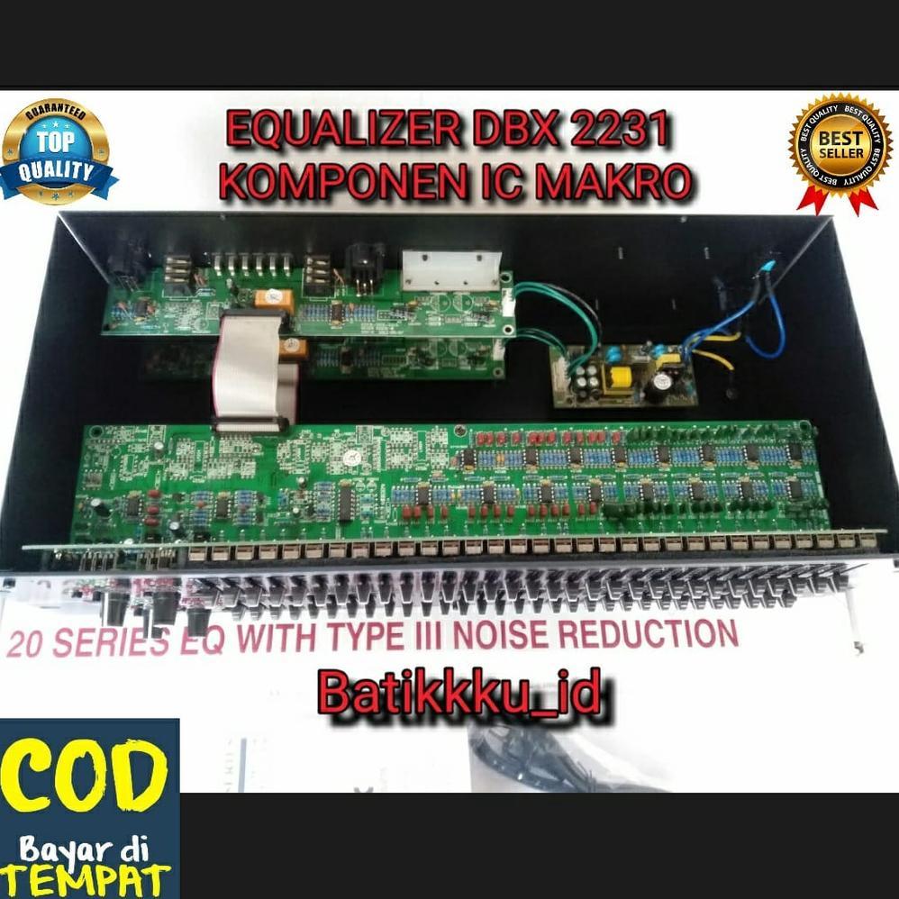 Sale Equalizer Dbx 2231 Macro 2 X 31 Ch Equaliser Dbx2231 Ic Komponen Makro