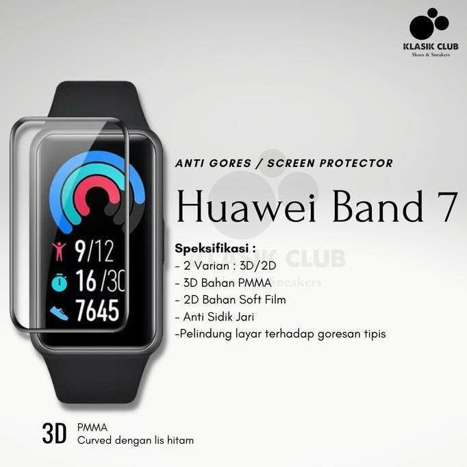 Anti Gores Huawei Band 7 3D Curved Screen Protector Huawei Band 7