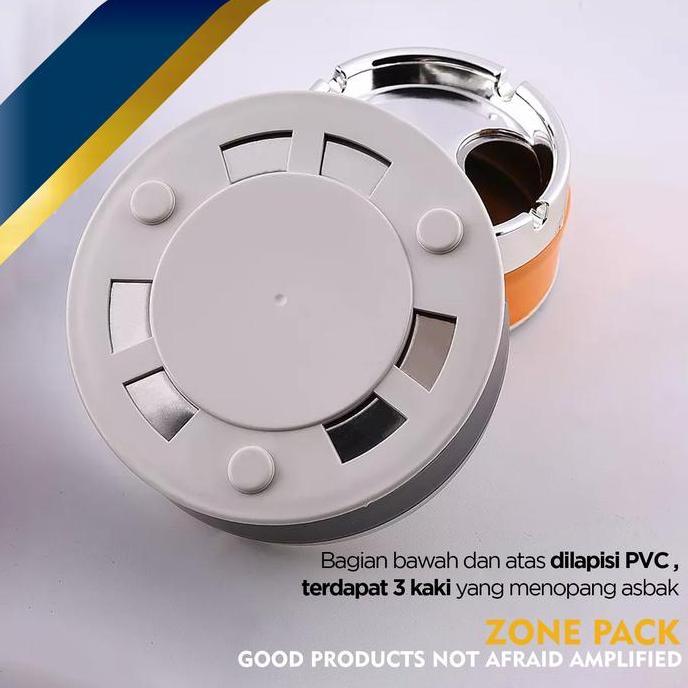 Asbak Putar Tutup | Asbak Portable Rotation Enclosed  | Ashtray Cafe Style