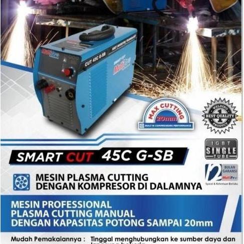 ~@~@~@~@] MULTIPRO CUT 45C G-SB Mesin Las Plasma Cutting Potong Plat Besi Nyambung Kompresor Max Pot