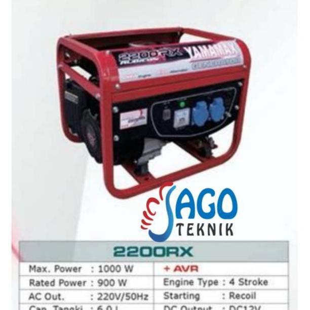 Ready stock] Genset Yamamax Rubicon 2200RX