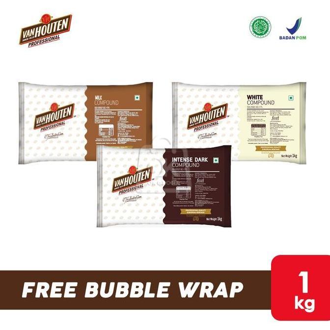 Van Houten Coklat Compound Block / Batang 1kg