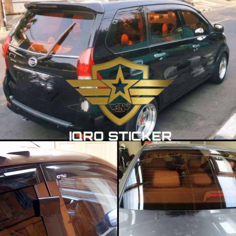 BEST SELLER STICKER KACA FILM RIBEN COKLAT 60% / STICKER ANTI GORES KACA MOBIL / STICKER RIBEN COKLA